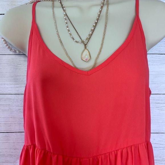 Boutique Joyce Flowy Spaghetti Strap Romper with Tassel Detail 💗 - Picture 4 of 9